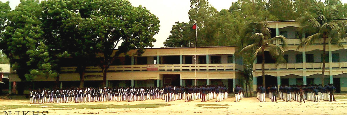 নাদোসৈয়দপুর জনকল্যাণ উচ্চ বিদ্যালয় এর প্রাত্যহিক সমাবেশ এর স্থির চিত্র 